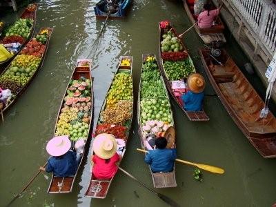 Floating Market Thailand
